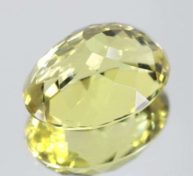 Brilliant! 16.30ct top lemon yellow unheated Citrine