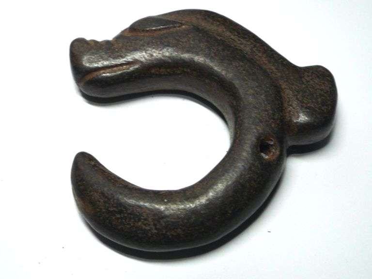 Antique Jade Fish Amulet - Good Luck and Prosperity