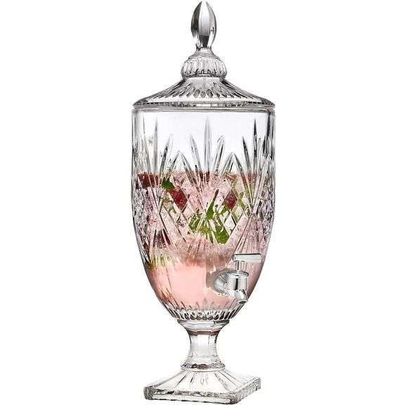 Godinger Dublin Crystal Beverage Dispenser