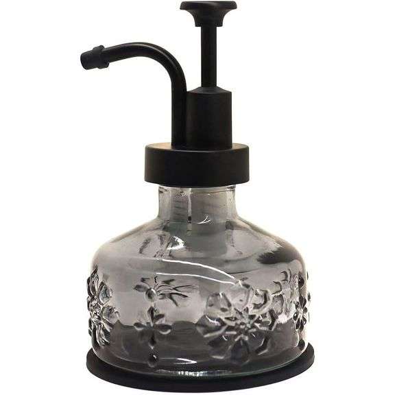 Vintage Farmhouse Style Glass Soap Dispenser