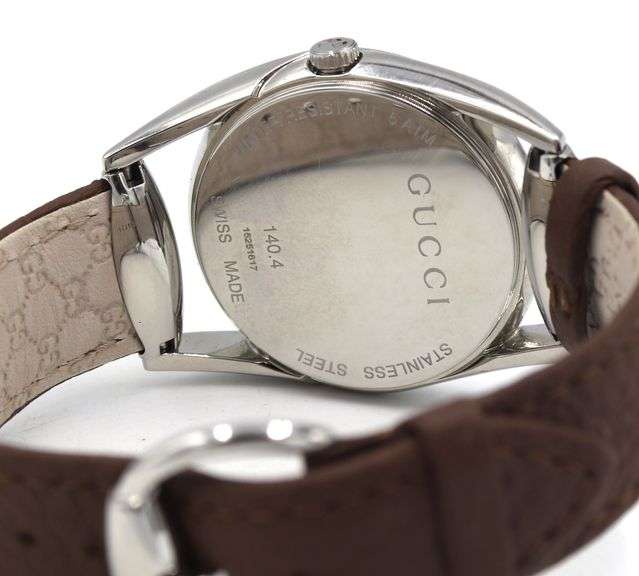 Gucci Quartz white dial Horsebit watch