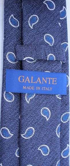 Fine Quality Italian Hand Made Silk Tie By Galante