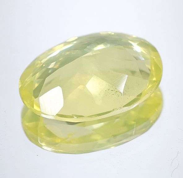 Stunning 6.74ct oval cut Citrine