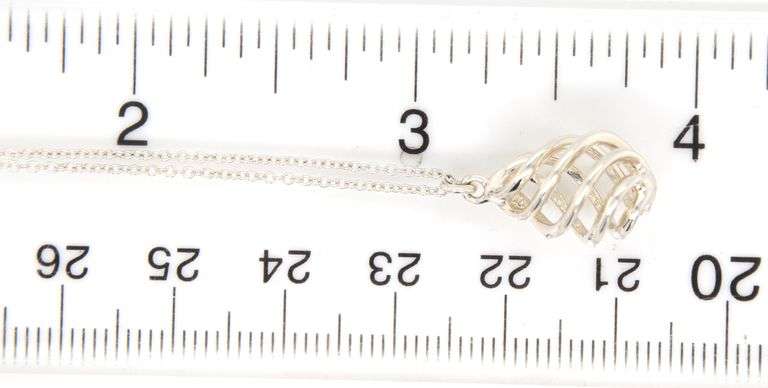 Tiffany & Co Venice Luce pendant on chain necklace