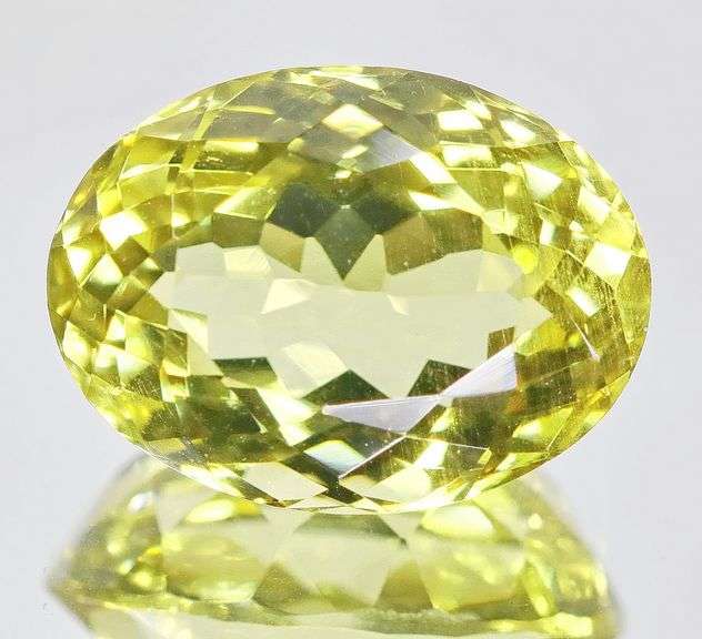 Brilliant! 16.30ct top lemon yellow unheated Citrine