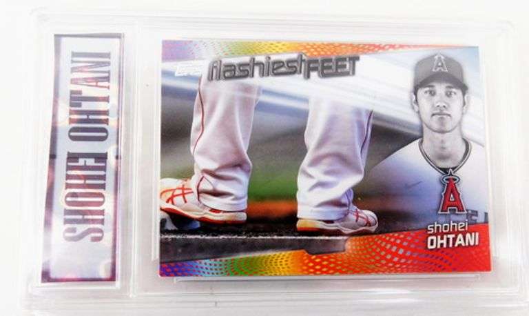 Shohei Ohtani Topps Football Card