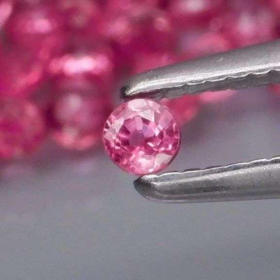 Premium 3.75ct 55 piece round cut Ruby set