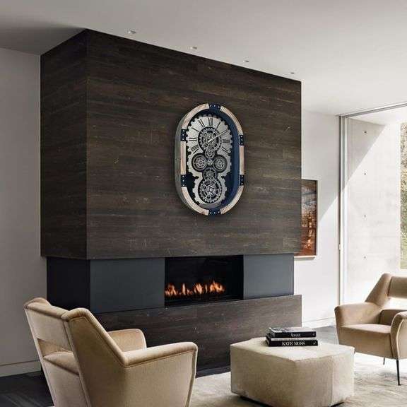 Vintage Steampunk Moving Gears Timepiece