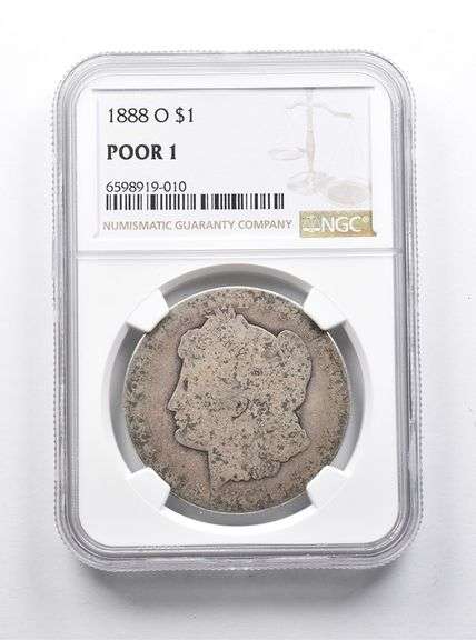 POOR 1 1888-O Morgan Silver Dollar NGC Lowball Pocket Piece