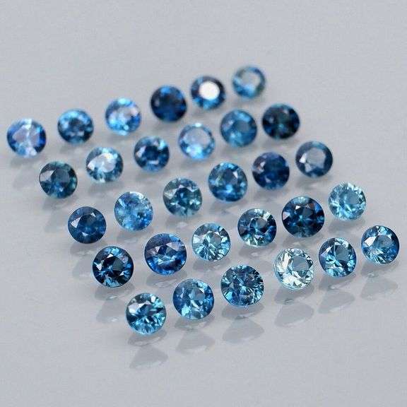 Heated only! 2.29ct blue Sapphire set