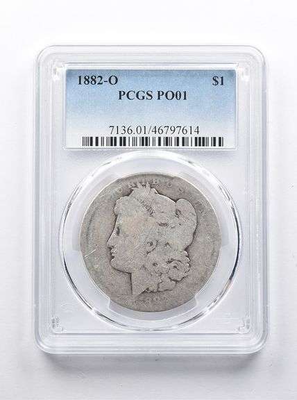 PO01 1882-O Morgan Silver Dollar PCGS