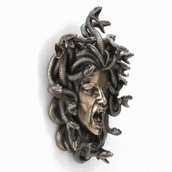 Greek Medusa Cold Cast Bronze Artistry