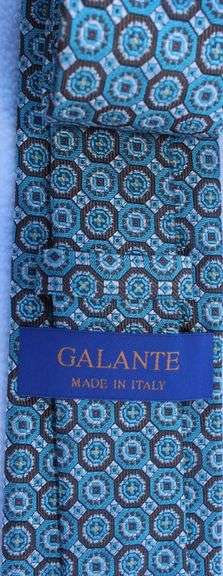Fine Quality Italian Hand Made Silk Tie By Galante