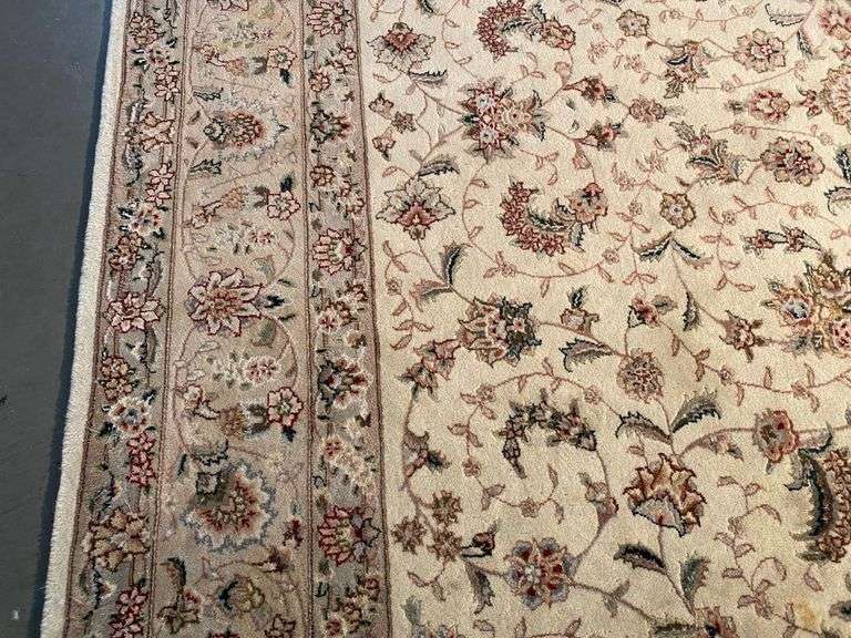 FINE SILK &WOOL RUG 8x10