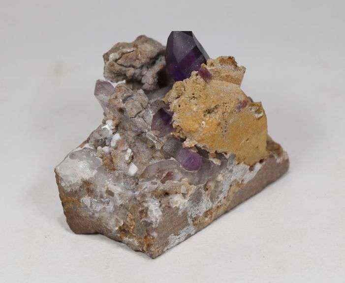 Heavy 535ct natural Amethyst in matrix