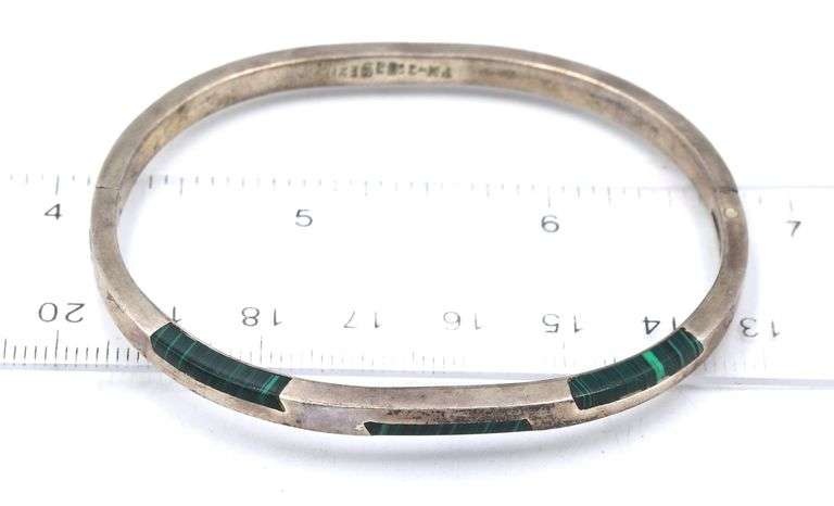 Group lot of Vintage 925 sterling silver Bangles