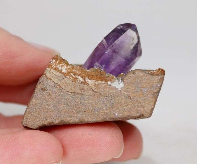 Amazing 235.70ct natural Amethyst in matrix