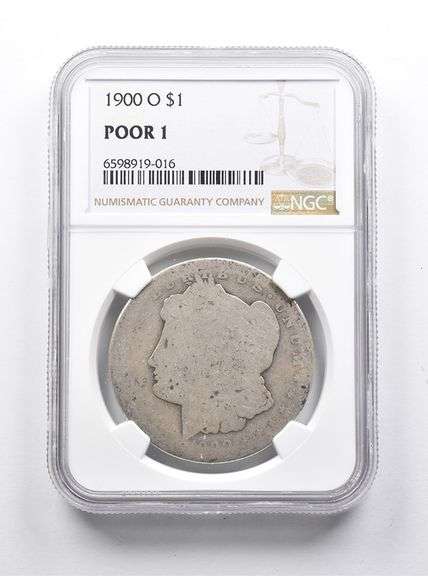POOR 1 1900-O Morgan Silver Dollar NGC Lowball Pocket Piece