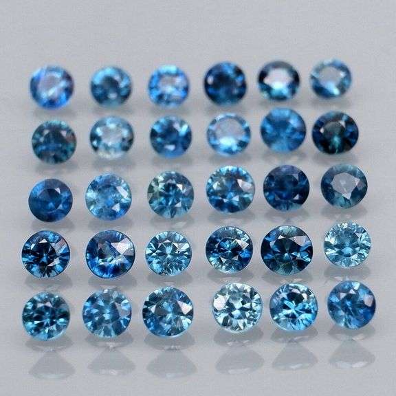 Heated only! 2.29ct blue Sapphire set