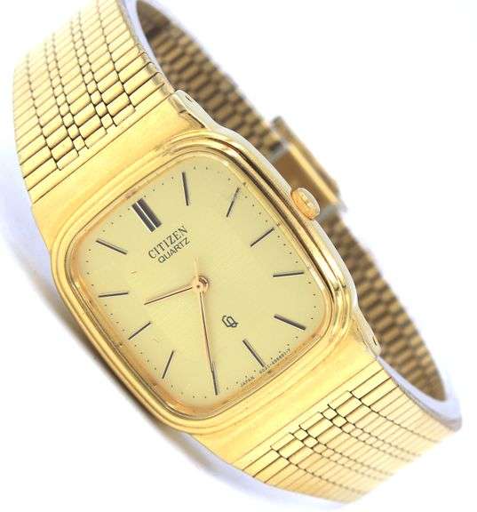 Citizen quartz square dress watch