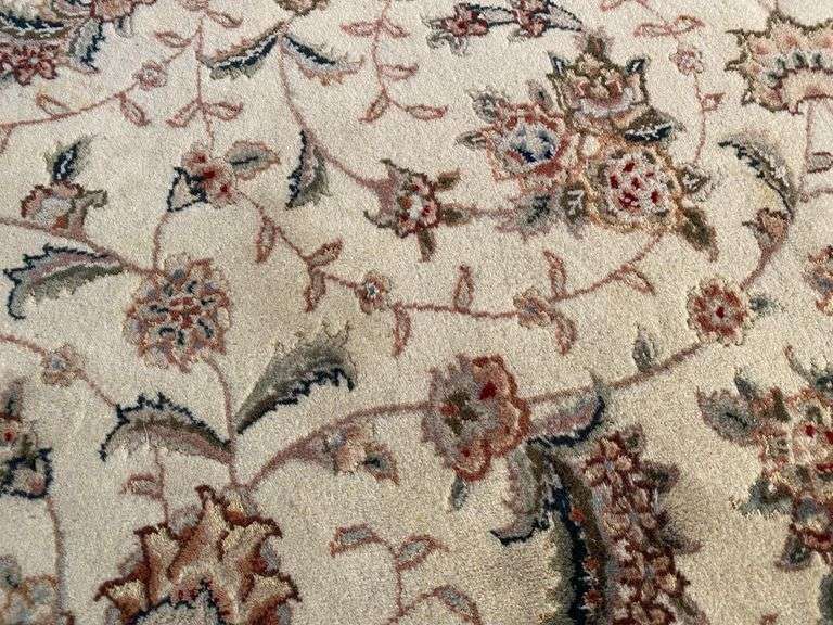 FINE SILK &WOOL RUG 8x10