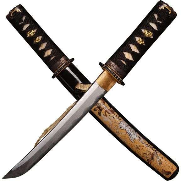 Hand Forged Full Tang Mini Samurai Sword Katana Tanto