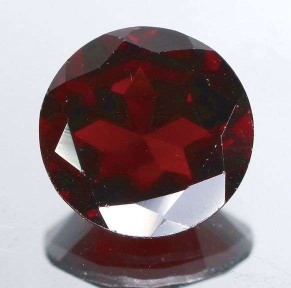 Midnight crimson 3.74ct Pyrope Garnet