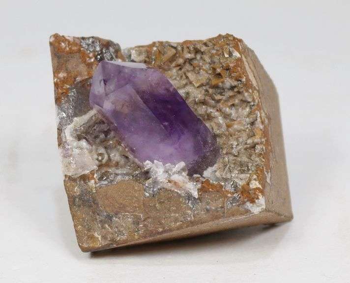 Amazing 235.70ct natural Amethyst in matrix