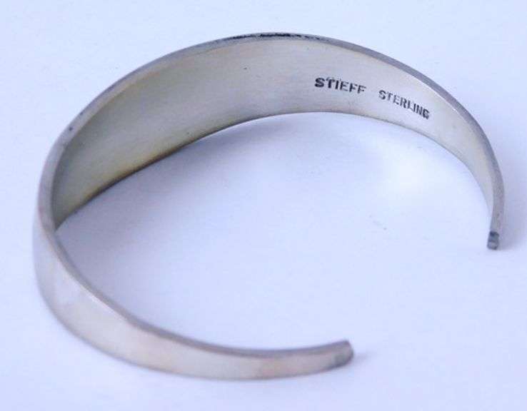 Vintage Stieff Sterling Fair Bracelet