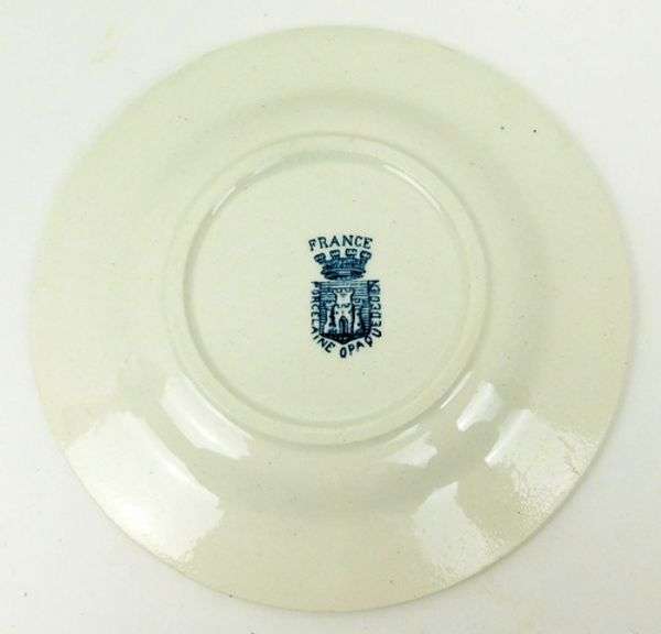 Antique French Child's Plate