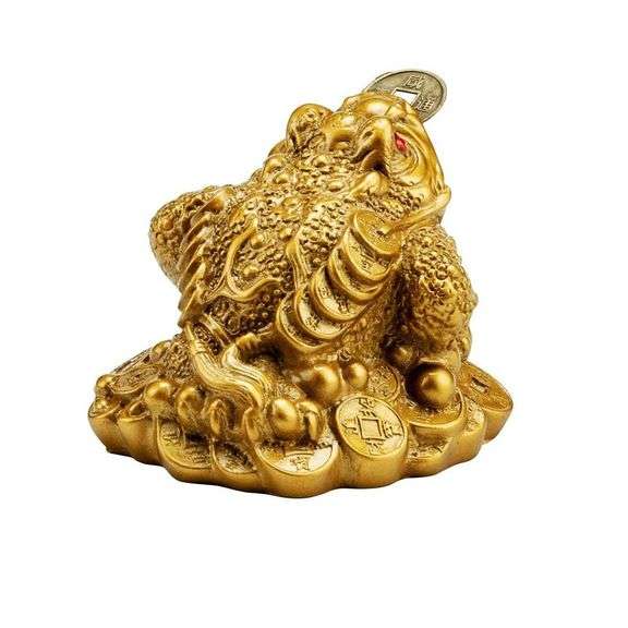 Feng Shui Money Frog Lucky Toad for Attracting Wealth