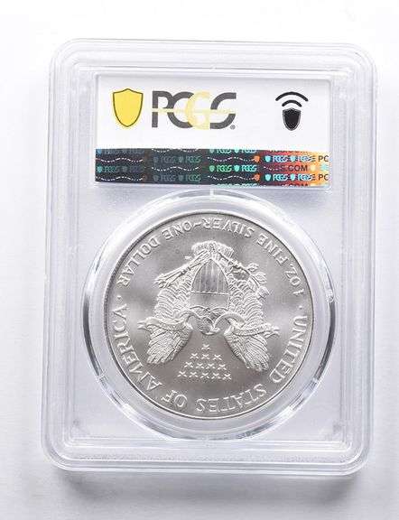 MS70 2001 American Silver Eagle PCGS