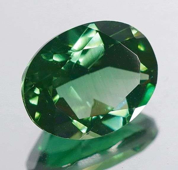 Awesome 2.38ct 10x8mm forest green Amethyst