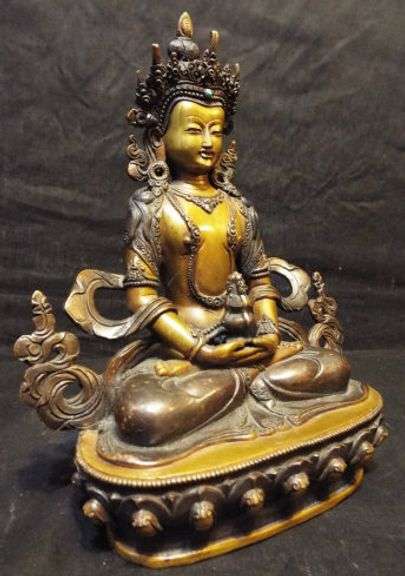 Nepal Green Tara Statue - Stunning