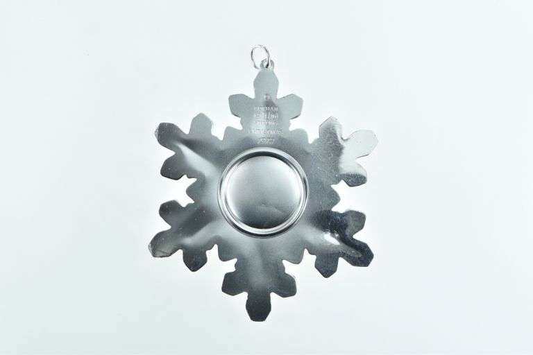 Sterling Silver 1973 Gorham Snowflake Christmas Star Ornament