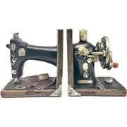 Vintage Singer Sewing Machine Bookends