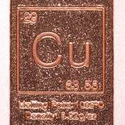 1 Pound .999 Pure Copper Bar Ingot with Certificate of Authenticity