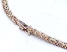 Italian 925 sterling silver fancy necklace