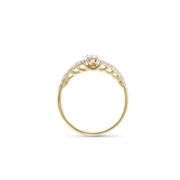 14KT Yellow Gold 0.40ctw Diamond Ring