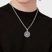 925 Sterling Silver Praying Hands Necklace