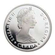 1985 Canada 50% Silver National Parks Dollar In Display Box