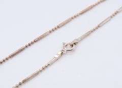 Vintage Italian Sterling Silver Chain Necklace