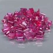 Premium 3.93ct 60 piece mixed cut Ruby set