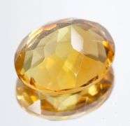 Amazing 5.76ct golden orange unheated Citrine