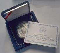 2007 Jamestown 400th Anniversary Commemorative Proof Silver Dollar OGP
