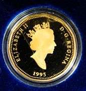 1995 Peacekeeping Proof Dollar Coin