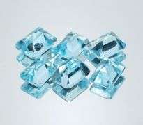 Simply ravishing 14.32ct baby blue Topaz set