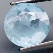 Glowing 7.16ct untreated Brazilian Aquamarine