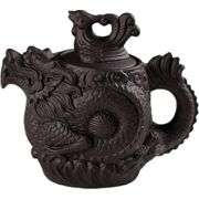 Handmade Dragon & Phoenix Traditional Kung Fu Tea Set