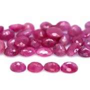 Vivid 14.45ct reddish pink Ruby set from Madagascar